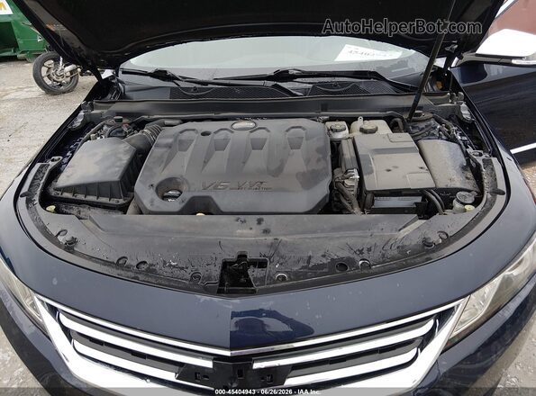2G1105S37K9126821 2019 CHEVROLET IMPALA Синий Вид сзади