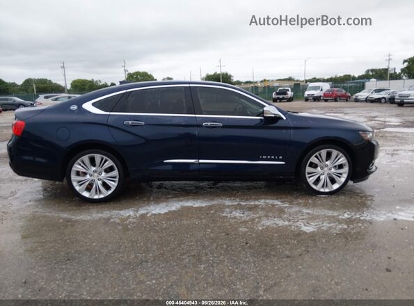 2G1105S37K9126821 2019 CHEVROLET IMPALA Синий Вид задней части салона