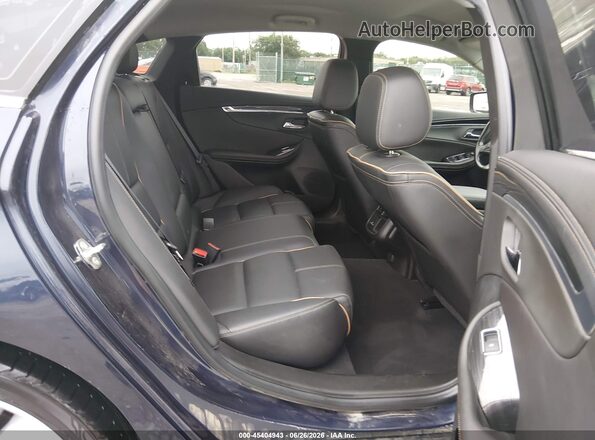 2G1105S37K9126821 2019 CHEVROLET IMPALA Синий Вид наклейки с VIN-кодом