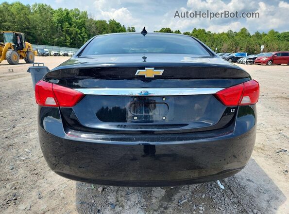 2G1105S38H9158511 2017 CHEVROLET IMPALA Black Вид ззаду