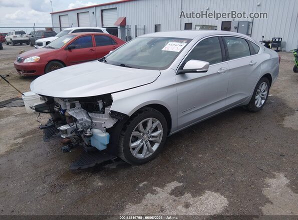 2G1105S38J9112019 2018 CHEVROLET IMPALA Silver Передня ліва чверть
