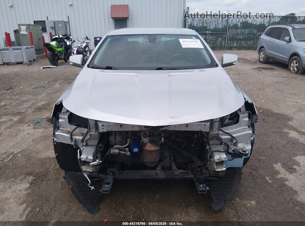 2G1105S38J9112019 2018 CHEVROLET IMPALA Silver Вид щитка приладів