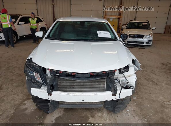 2G1105S38J9128396 2018 CHEVROLET IMPALA Белый Вид щитка приборов