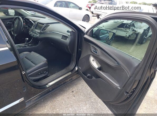 2G1105S38L9101072 2020 CHEVROLET IMPALA Black Вид салону спереду
