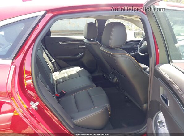 2G1105S38L9104702 2020 CHEVROLET IMPALA Red Вид наклейки з VIN-кодом