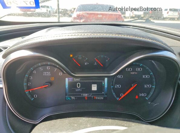 2G1105S39K9114847 2019 CHEVROLET IMPALA Черный Вид щитка приборов