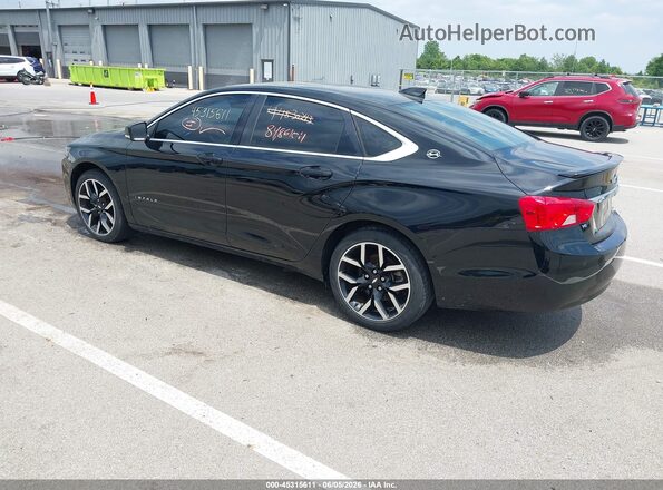 2G1105S3XH9144447 2017 CHEVROLET IMPALA Black Rear left
