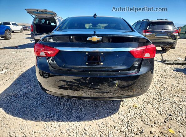 2G1105S3XJ9113589 2018 CHEVROLET IMPALA Black Հետևի տեսք