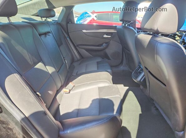 2G1105S3XJ9113589 2018 CHEVROLET IMPALA Black Հետևի նստատեղերի տեսք