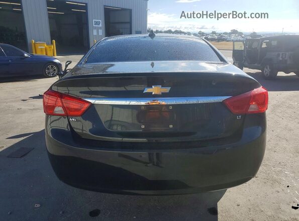 2G1105S3XJ9153154 2018 CHEVROLET IMPALA Black Vista trasera