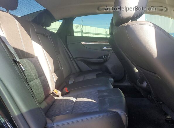2G1105S3XJ9153154 2018 CHEVROLET IMPALA Black Vista de los asientos traseros