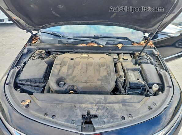 2G1105S3XK9108927 2019 CHEVROLET IMPALA Black Вид задньої частини салону