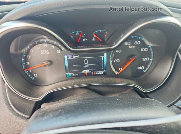2G1105S3XK9108927 2019 CHEVROLET IMPALA Black Вид щитка приладів
