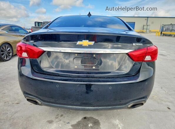 2G1105S3XK9108927 2019 CHEVROLET IMPALA Black Вид ззаду