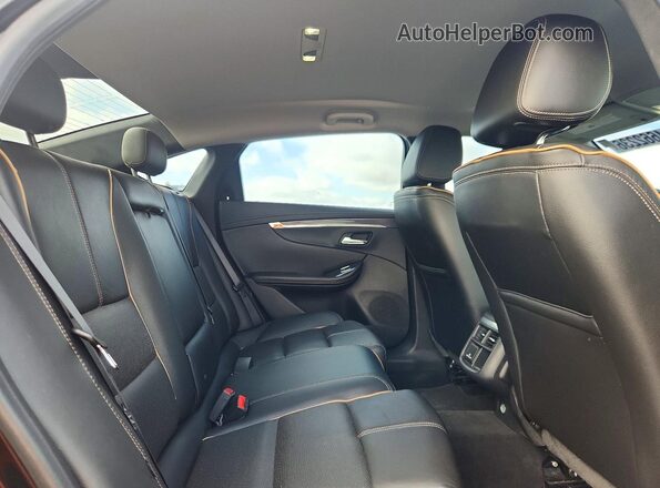 2G1105S3XK9108927 2019 CHEVROLET IMPALA Black Вид задніх сидінь