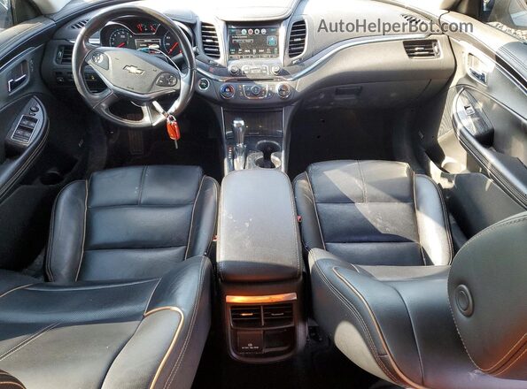 2G1105S3XK9139434 2019 CHEVROLET IMPALA Silver Widok deski rozdzielczej