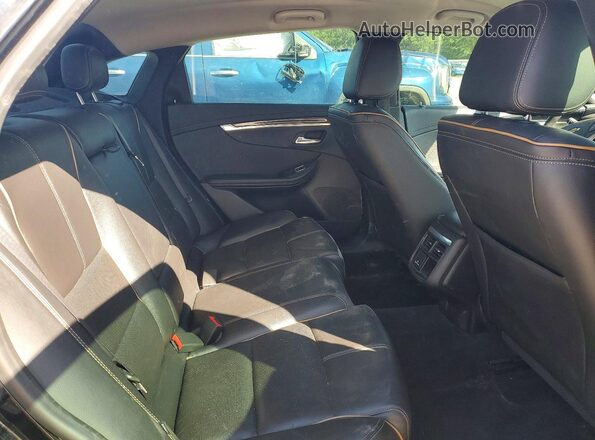 2G1105S3XK9152670 2019 CHEVROLET IMPALA Black Rear seats view