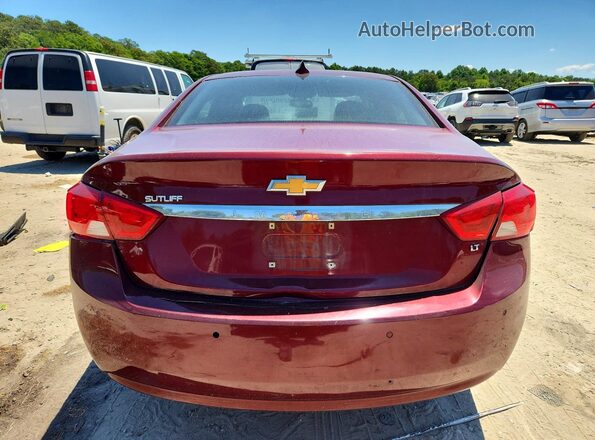 2G1105SA0G9188910 2016 CHEVROLET IMPALA Red Вид ззаду