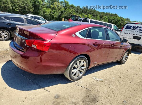 2G1105SA0G9188910 2016 CHEVROLET IMPALA Red Задня права чверть