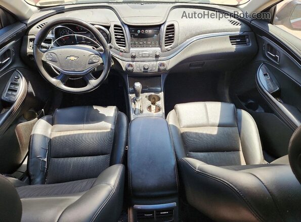 2G1105SA0G9188910 2016 CHEVROLET IMPALA Red Вид панелі приладів