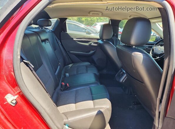 2G1105SA0G9188910 2016 CHEVROLET IMPALA Red Вид задніх сидінь