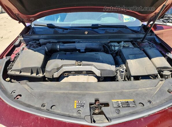 2G1105SA0G9188910 2016 CHEVROLET IMPALA Red Вид задньої частини салону