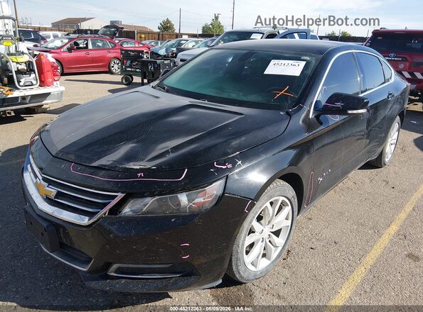 2G1105SA0J9168292 2018 CHEVROLET IMPALA Black Przód lewy
