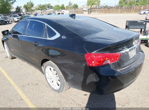 2G1105SA0J9168292 2018 CHEVROLET IMPALA Black Tył lewy