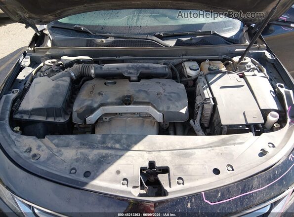 2G1105SA0J9168292 2018 CHEVROLET IMPALA Black Widok z tyłu