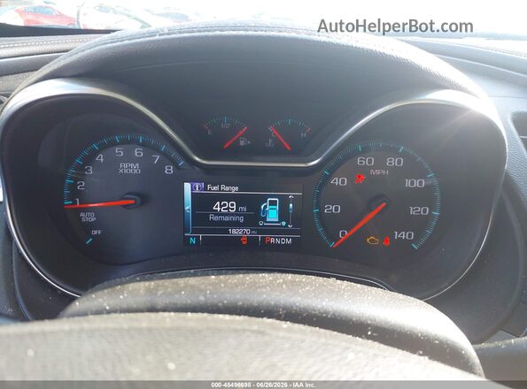 2G1105SA1G9157634 2016 CHEVROLET IMPALA Silver Հետևի նստատեղերի տեսք