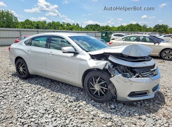 2G1105SA1H9139264 2017 CHEVROLET IMPALA Silver წინა მარჯვენა