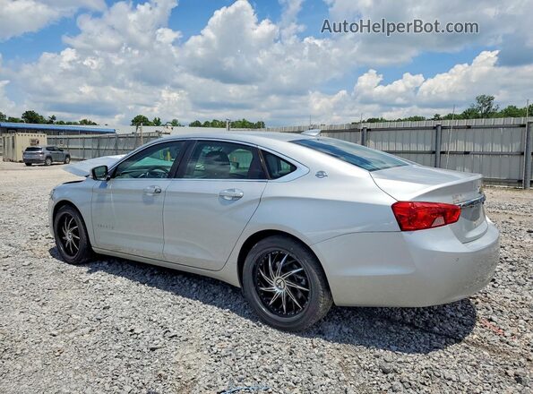 2G1105SA1H9139264 2017 CHEVROLET IMPALA Silver უკანა მარცხენა