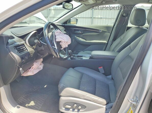 2G1105SA1H9139264 2017 CHEVROLET IMPALA Silver წინა სალონის ხედი