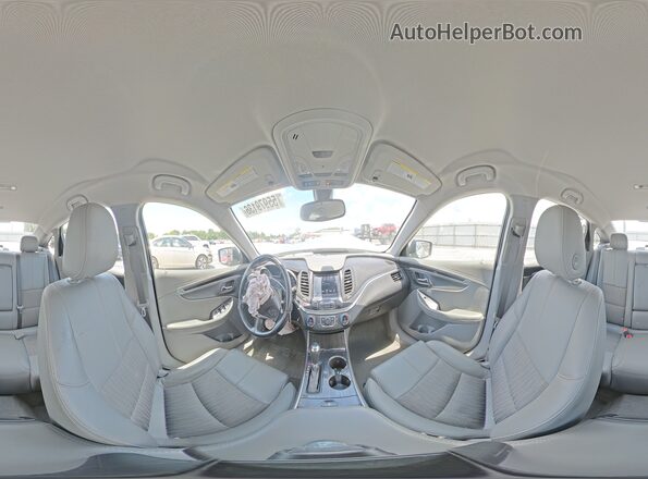2G1105SA1H9139264 2017 CHEVROLET IMPALA Silver VIN კოდის სტიკერის ხედი