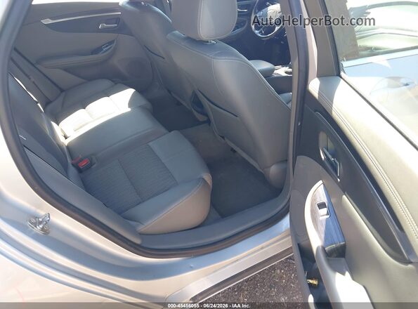 2G1105SA1H9184785 2017 CHEVROLET IMPALA Silver VIN კოდის სტიკერის ხედი