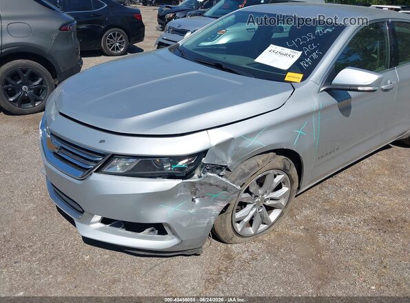 2G1105SA1H9184785 2017 CHEVROLET IMPALA Silver წინა ხედი