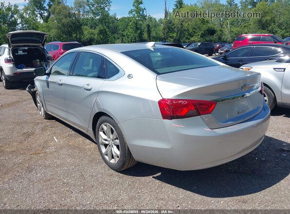 2G1105SA1H9184785 2017 CHEVROLET IMPALA Silver უკანა მარცხენა