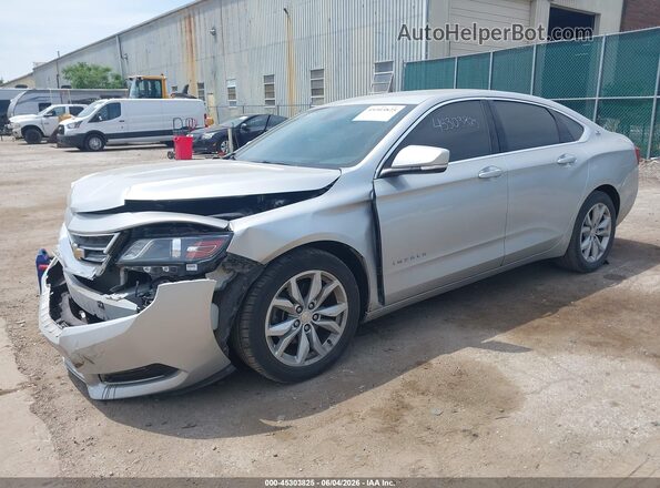 2G1105SA1H9193227 2017 CHEVROLET IMPALA Silver Vista tres cuartos delantera izquierda