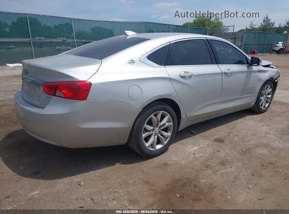 2G1105SA1H9193227 2017 CHEVROLET IMPALA Silver Trasero derecho