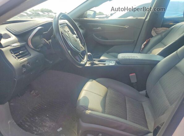 2G1105SA2H9131948 2017 CHEVROLET IMPALA Белый Вид салона спереди