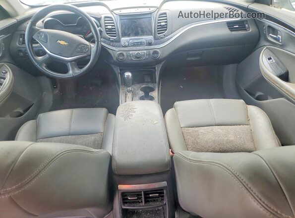 2G1105SA2H9131948 2017 CHEVROLET IMPALA Белый Вид панели приборов