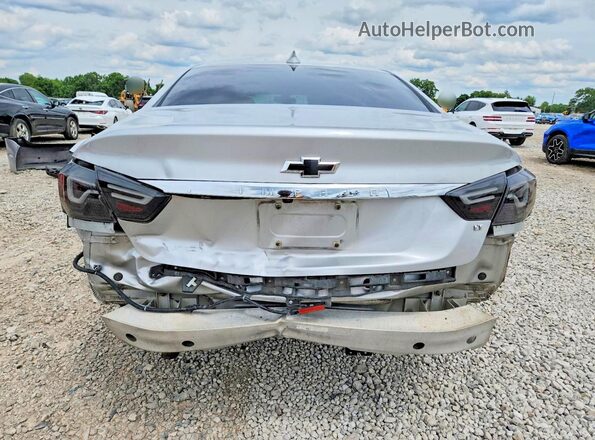 2G1105SA2J9121359 2018 CHEVROLET IMPALA Серебряный Вид сзади