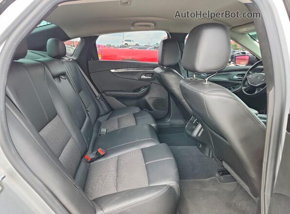 2G1105SA2J9121359 2018 CHEVROLET IMPALA Серебряный Вид задних сидений