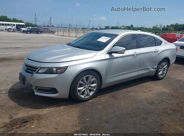 2G1105SA3J9163555 2018 CHEVROLET IMPALA Silver წინა მარცხენა ხედი სამი მეოთხედიდან