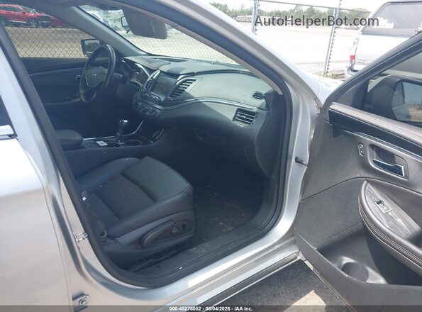 2G1105SA3J9163555 2018 CHEVROLET IMPALA Silver წინა სალონის ხედი