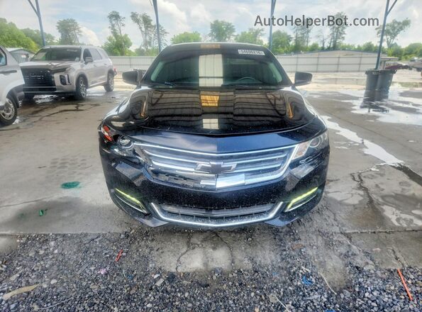 2G1105SA3J9168514 2018 CHEVROLET IMPALA Black წინა ხედი
