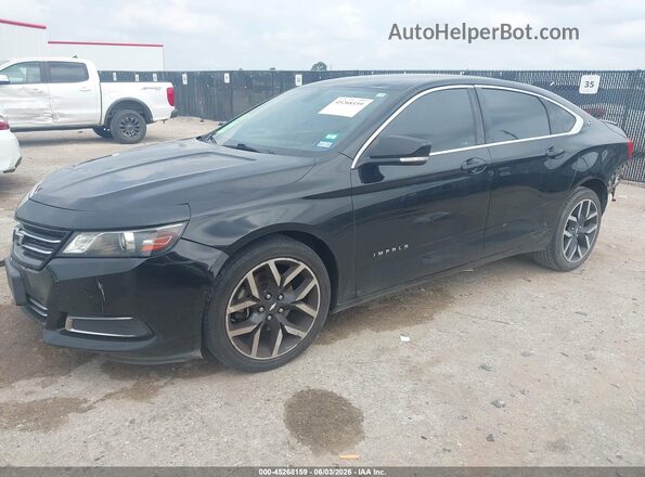 2G1105SA4G9164254 2016 CHEVROLET IMPALA Black Przód lewy