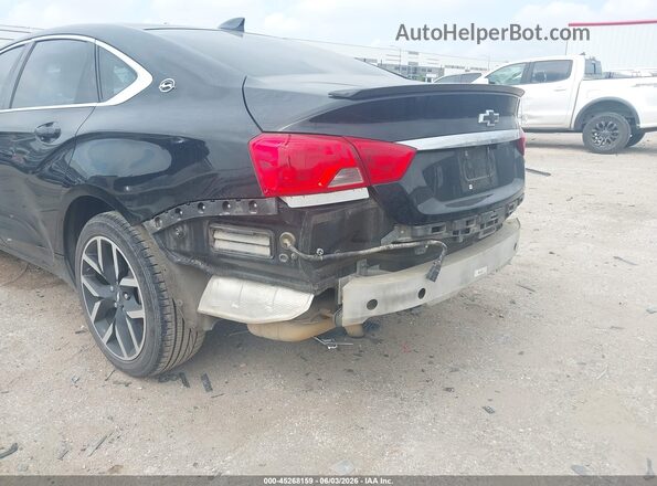 2G1105SA4G9164254 2016 CHEVROLET IMPALA Black Widok z przodu