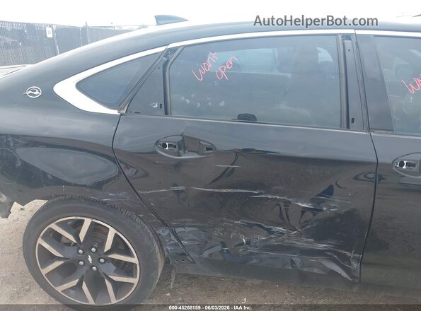 2G1105SA4G9164254 2016 CHEVROLET IMPALA Black Widok naklejki z numerem VIN