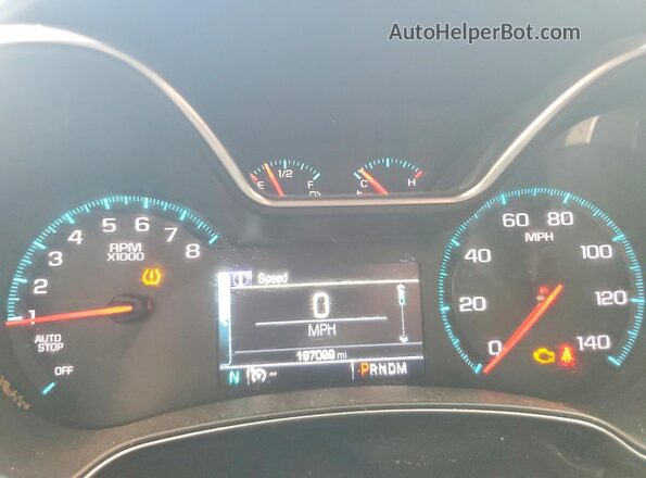 2G1105SA4H9171089 2017 CHEVROLET IMPALA Gray Vista del cuadro de instrumentos